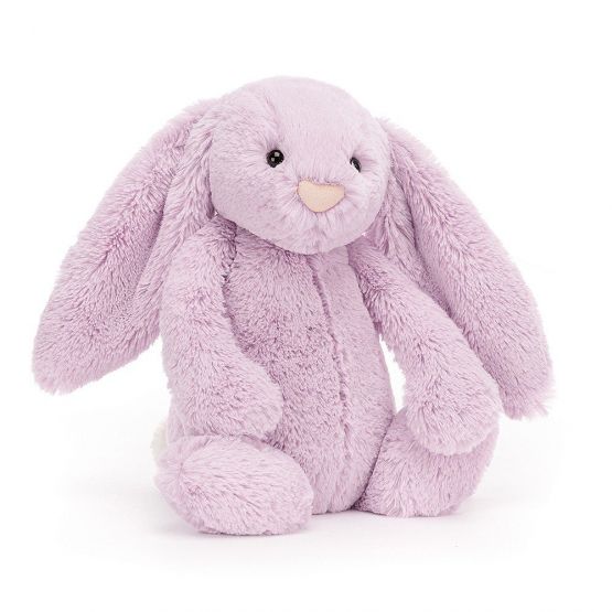 Bashful Lilac Bunny by Jellycat (Personalisable)