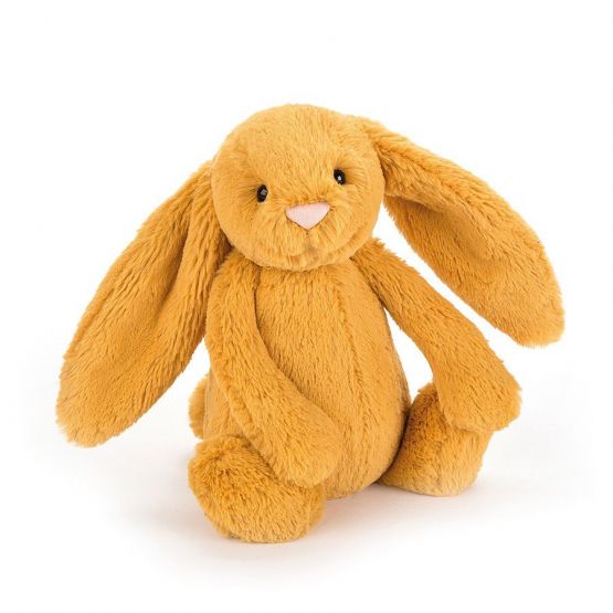 Personalisable Bashful Saffron Bunny by Jellycat