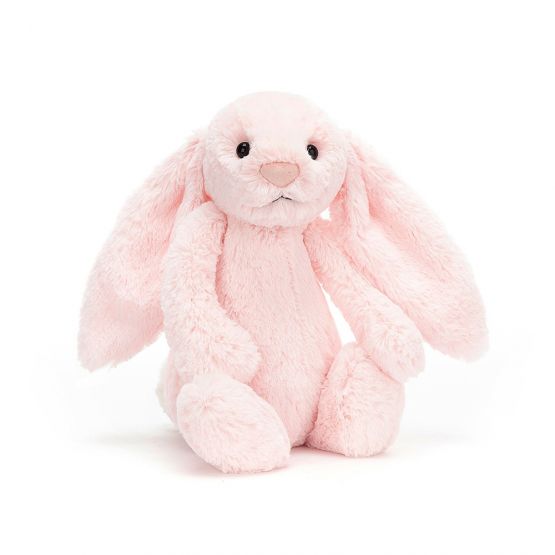 Personalisable Bashful Pink Bunny by Jellycat