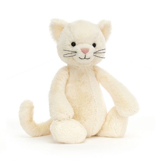 Bashful Cream Kitten by Jellycat