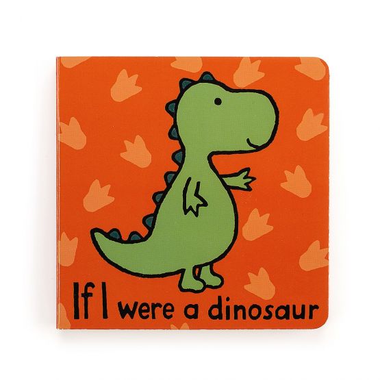 If I Were A Dinosaur Board Book by Jellycat