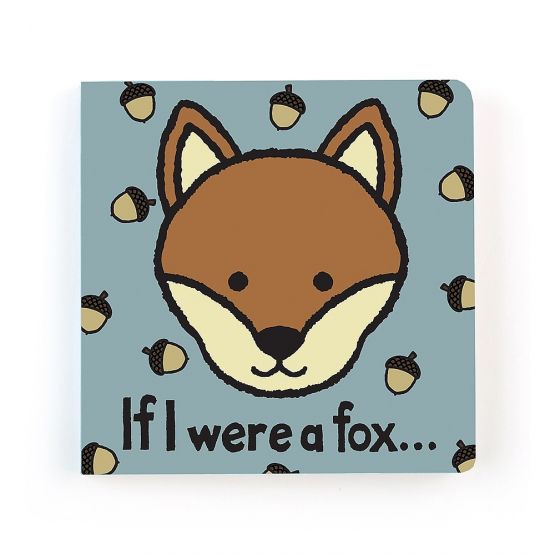 If I Were A Fox Board Book by Jellycat