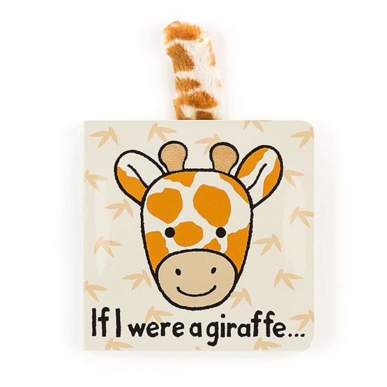 If I Were A Giraffe Board Book by Jellycat