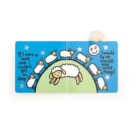 If I Were A Lamb Board Book by Jellycat