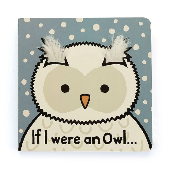 If I Were An Owl Board Book by Jellycat