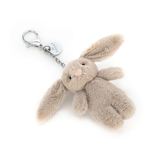 Bashful Beige Bunny Bag Charm by Jellycat