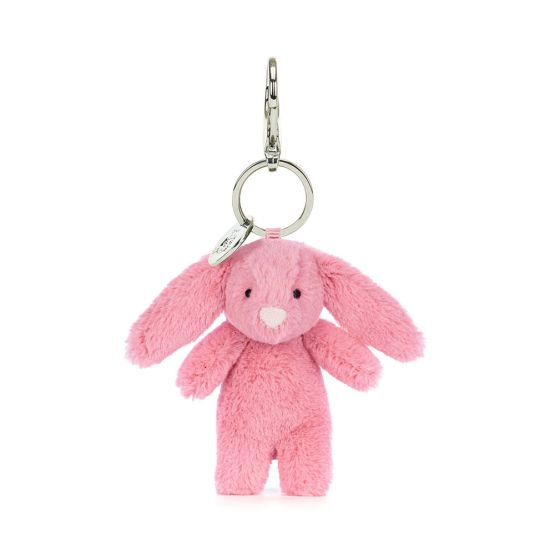 Bashful Pink Bunny Bag Charm by Jellycat