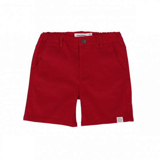 Signature Bermuda Shorts in Crimson