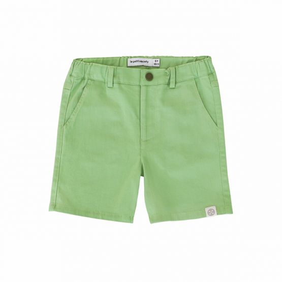 Signature Bermuda Shorts in Lime Green