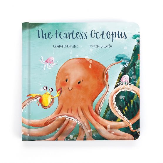 The Fearless Octopus Book by Jellycat