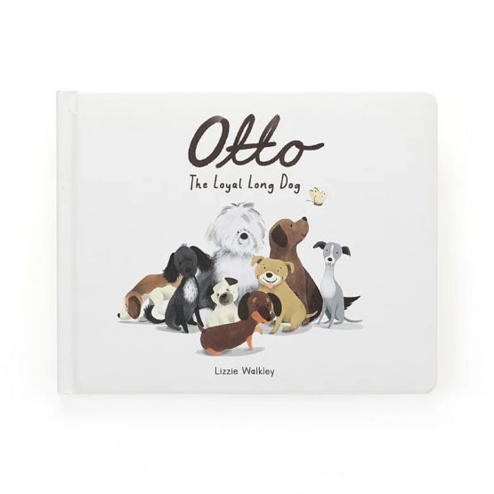 Otto The Loyal Long Dog Book by Jellycat