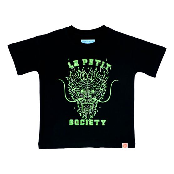 Dragon Streetwear - Kids Tee in Black Dragon