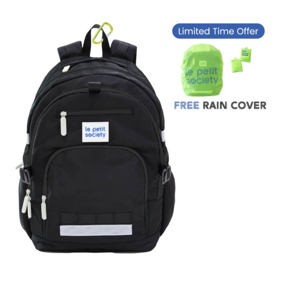 LPS Double Pocket Backpack - Cool Black