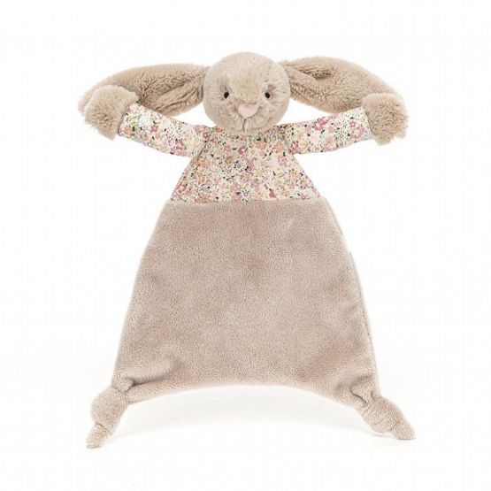 Personalisable Blossom Bea Beige Bunny Comforter by Jellycat