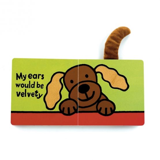 If I Were A Puppy Board Book by Jellycat