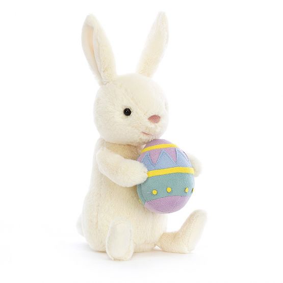Bobbi Bunny With Easter Egg by Jellycat