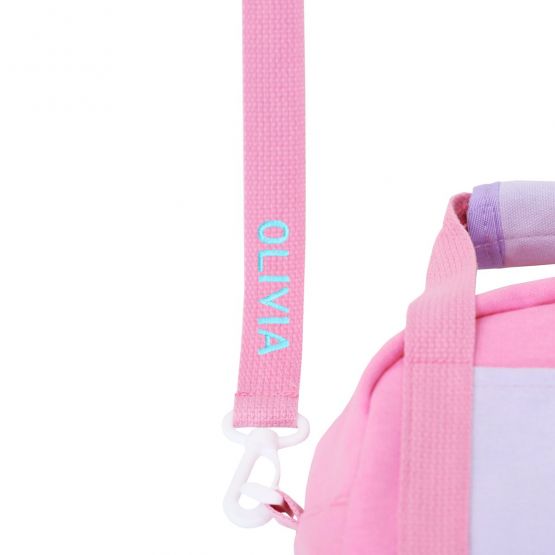 Adjustable Bag Strap in Pink (Personalisable)