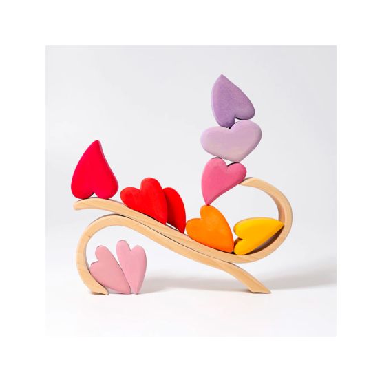 Building Set Red Hearts by GRIMM'S