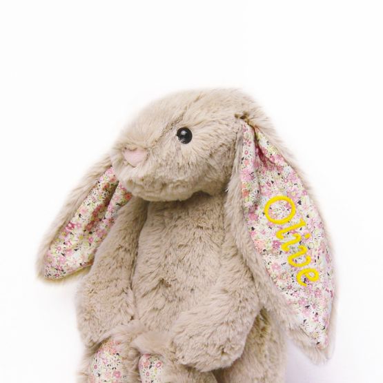 Blossom Bea Beige Bunny by Jellycat (Personalisable)