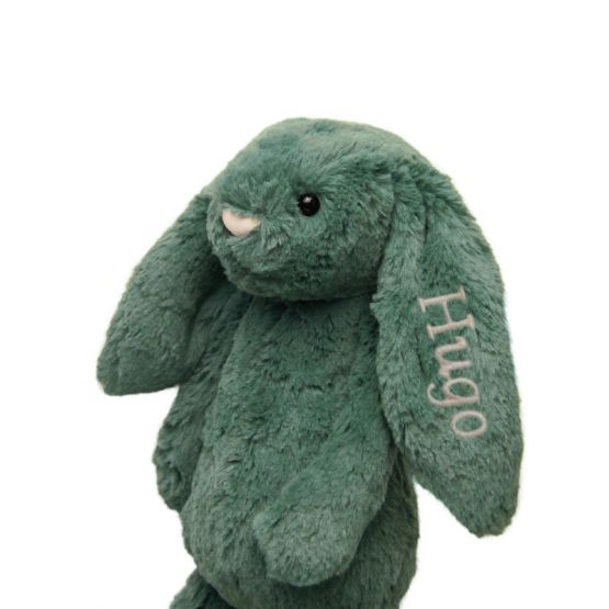 Personalisable Bashful Forest Bunny by Jellycat