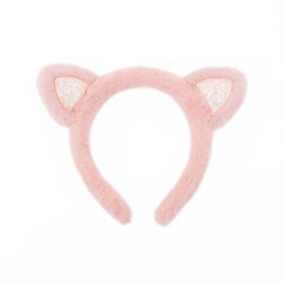 *New* Cat Headband in Dusty Pink