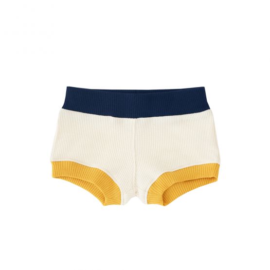 *New* Baby Boxers in Cream Waffle Jersey 