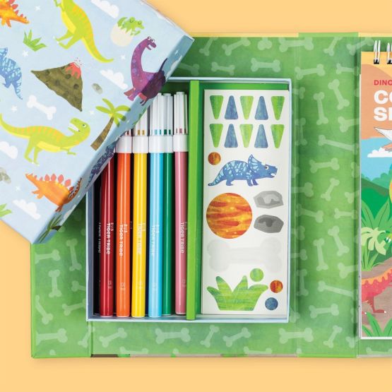 Colouring Set - Dinosaur by Tiger Tribe