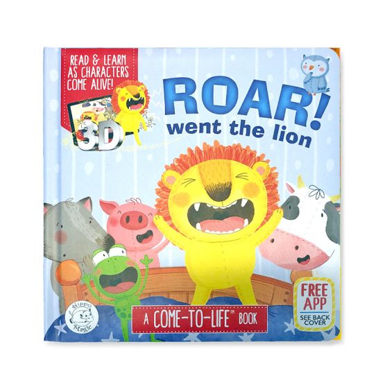 COME-TO-LIFE™ BOOKS - Roar Went The Lion by Monster Bookery