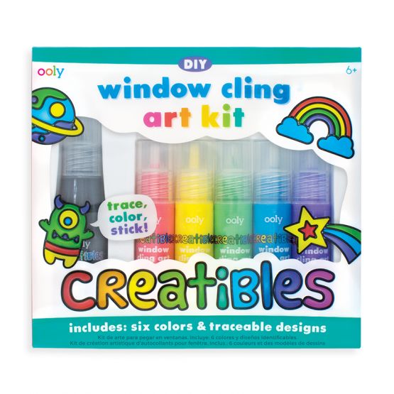 Creatibles DIY Window Cling Art Kit by OOLY