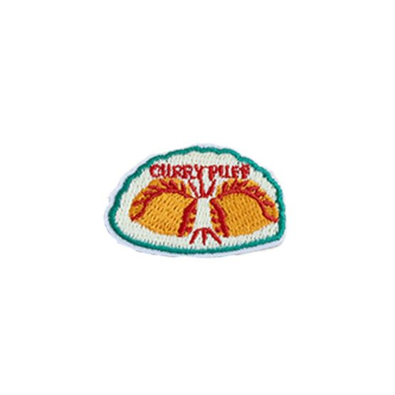 A Singapore Series - Curry Puff Sticker Patch