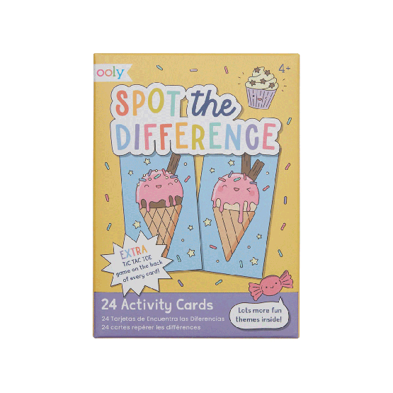 *New* Paper Games Activity Cards - Spot the Difference by OOLY