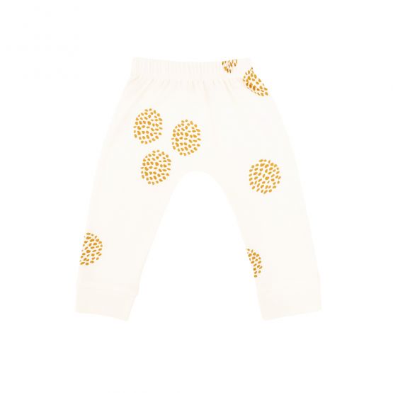 Baby Organic Leggings in Dandelion Print