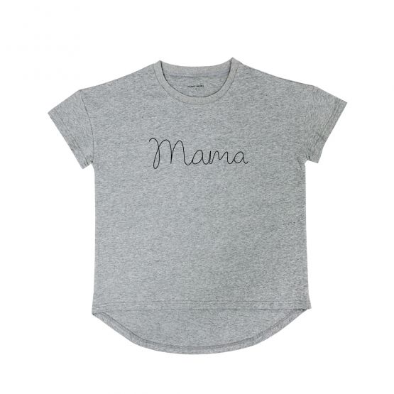 Family Tees - Mama Tee in Dark Grey