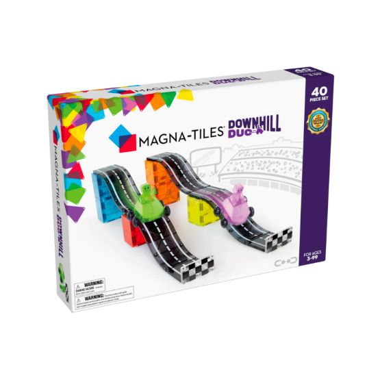 Downhill Duo 40-Piece Set by MAGNA-TILES 