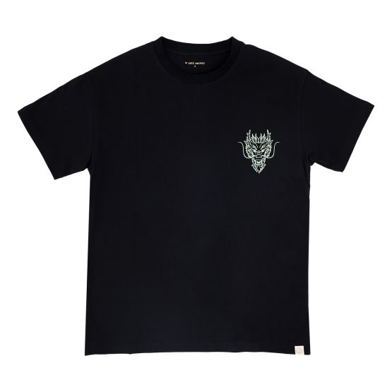 *New* Adult Tee in Black Dragon