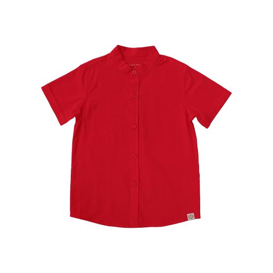Dragon Series - Boys Shirt in Red (Personalisable)