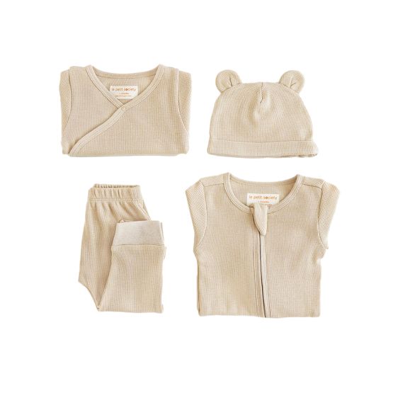 Baby Organic Essentials Set in Beige