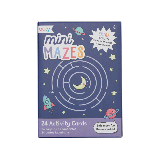 *New* Paper Games Activity Cards - Mini Mazes by OOLY