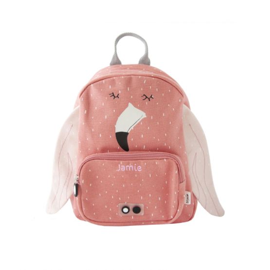 Personalisable Backpack - Mrs Flamingo by Trixie