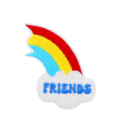 Best Friends Velcro Patch -  "Friends"
