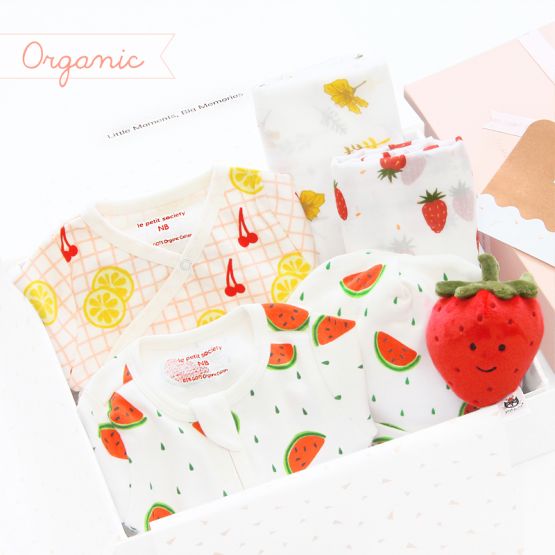*Bestseller* Baby Organic Gift Set - Fruity Wave