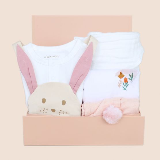 *Bestseller* Baby Girl Gift - Rosy Bunny
