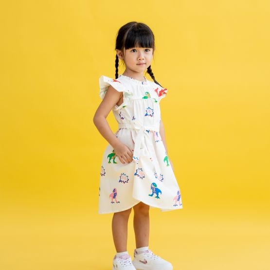 *New* Made for Play - Girls Dress in T-Rex Print