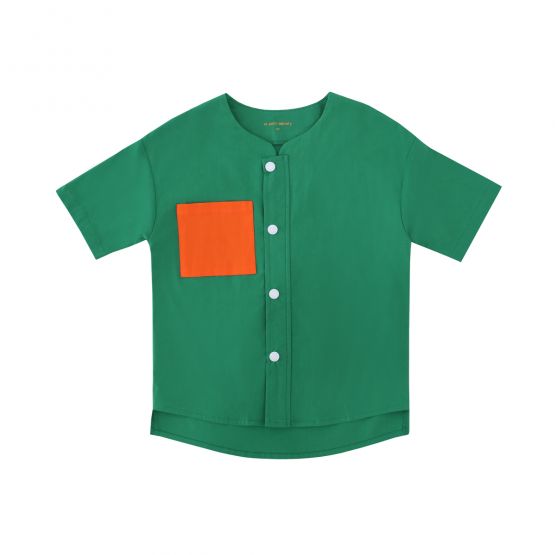 *New* Made for Play - Boys Wide-Pocket Shirt in Green