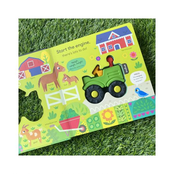 I Can Learn My First Sounds: Noisy Tractor by Monster Bookery