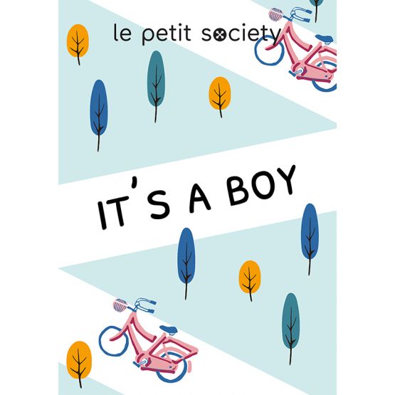 E-Gift Card - It’s A Boy (Bike Print)