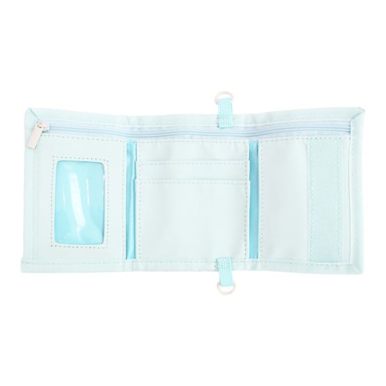Kids Wallet With Lanyard - Ice Blue