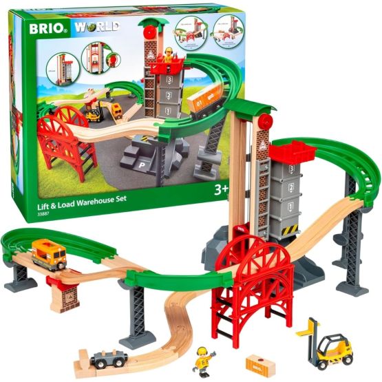Lift & Load Warehouse Set by BRIO