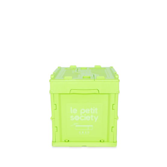Collapsible Storage Crate (Small) - Lime Green