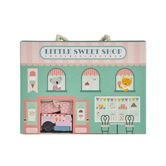 *New* Little Sweet Shop Wind Up & Go Playset by Petit Collage